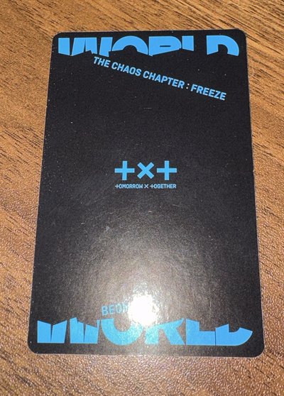 TXT崔杋圭 正二 專輯卡 World版