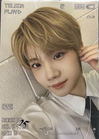 2025 K-POP ROOKIE TELECA 隨機卡 