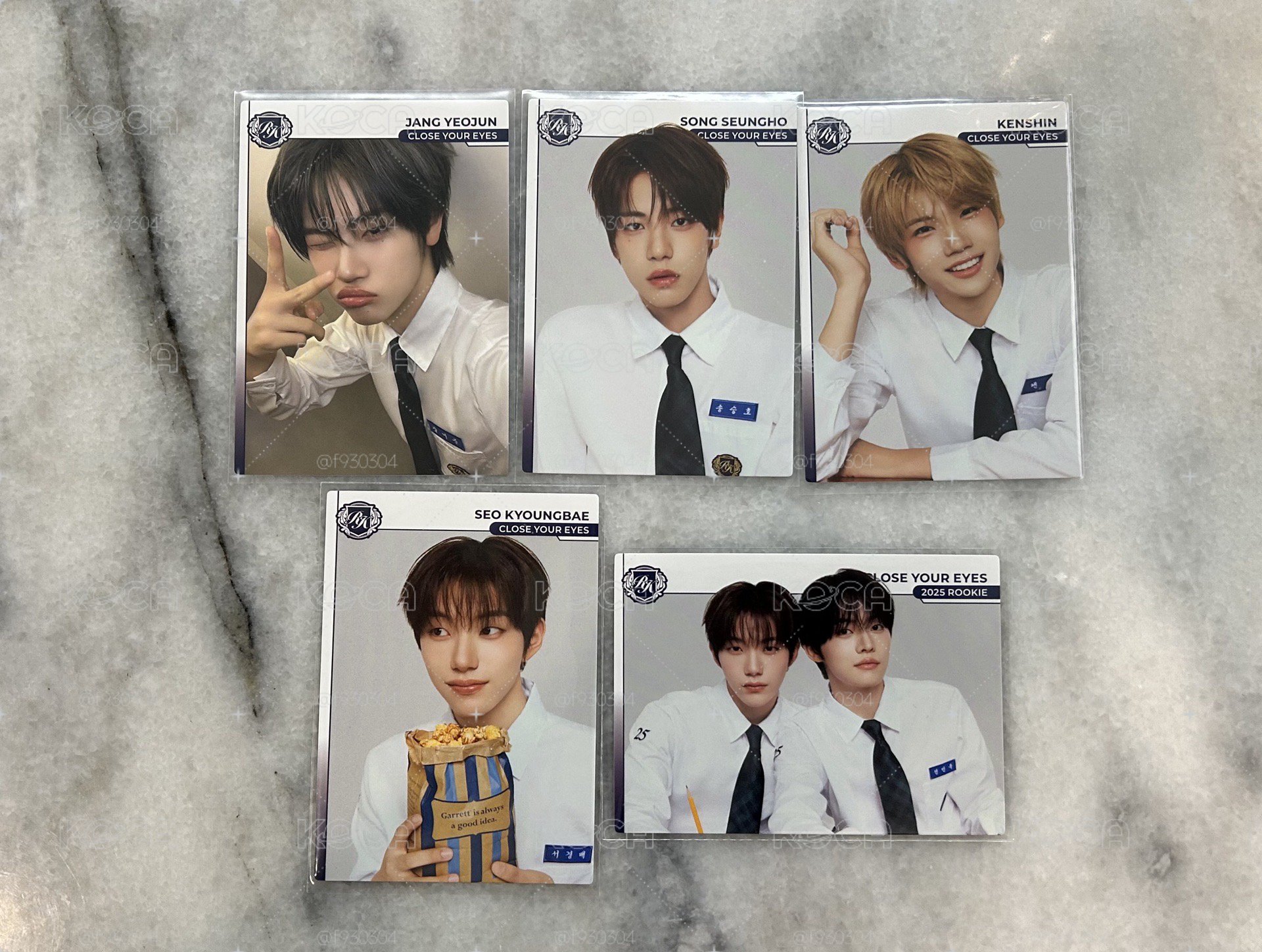 2025 K-POP ROOKIE TELECA 隨機卡 