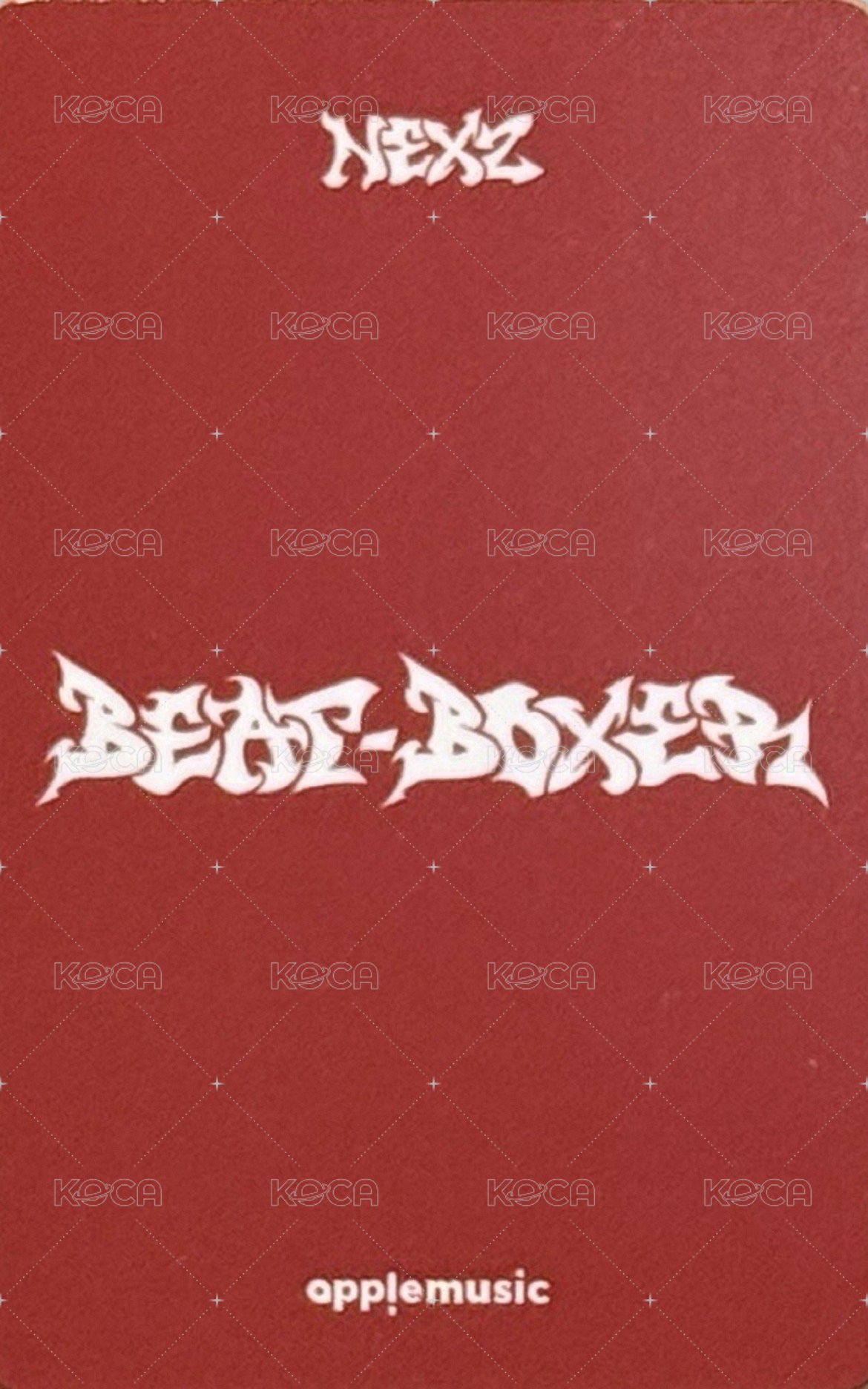 迷三 am 線上 簽售卡 畫家 ver. 背面