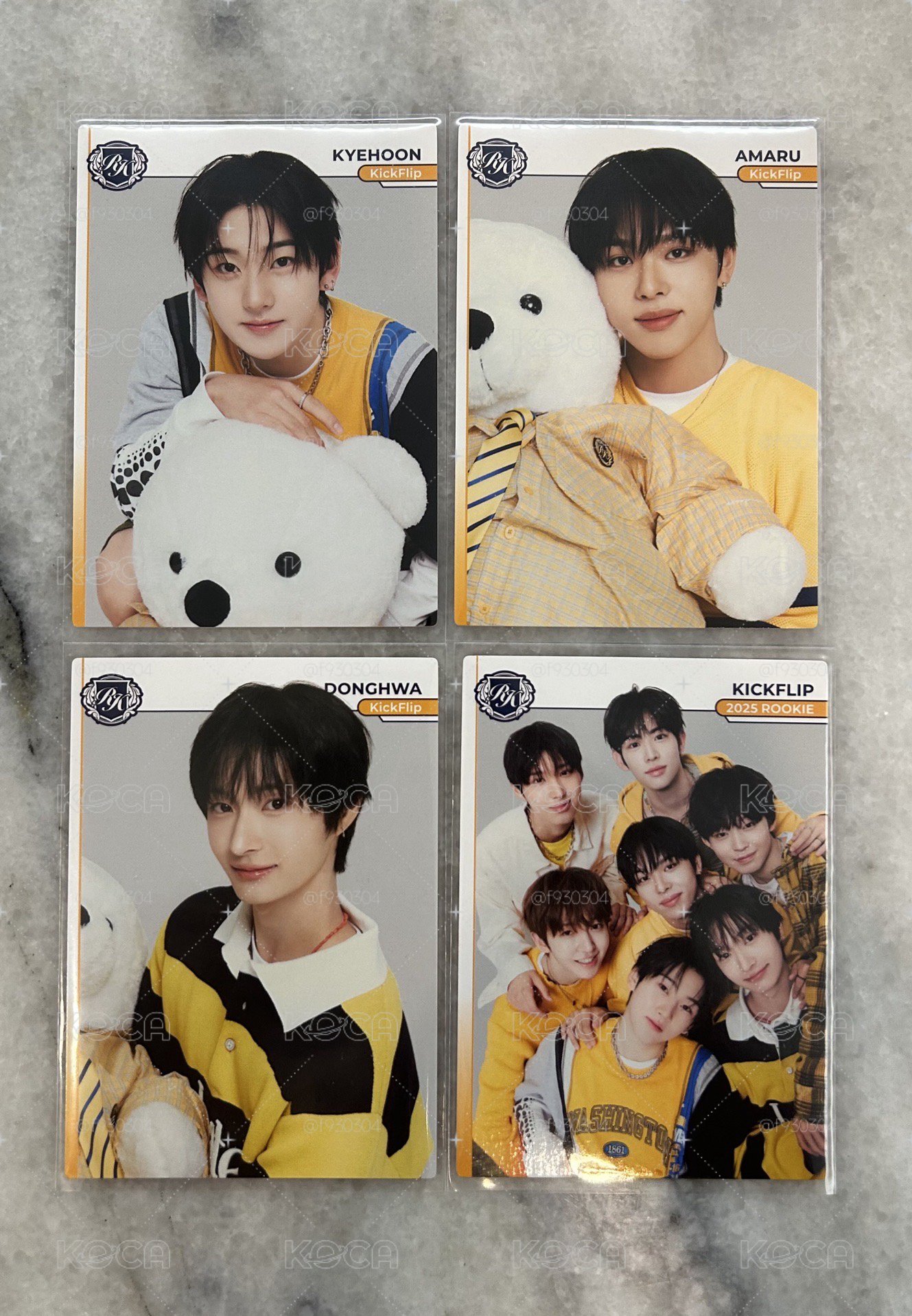 2025 K-POP ROOKIE TELECA 隨機卡 