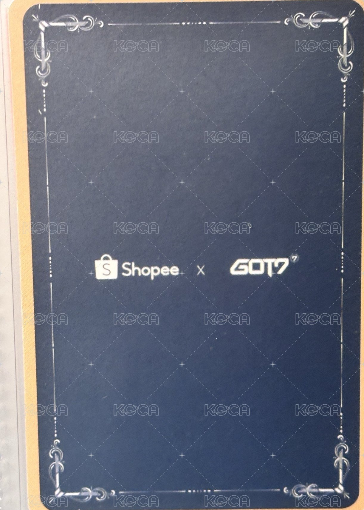 DYE 蝦皮 特典卡 貓貓卡 背面