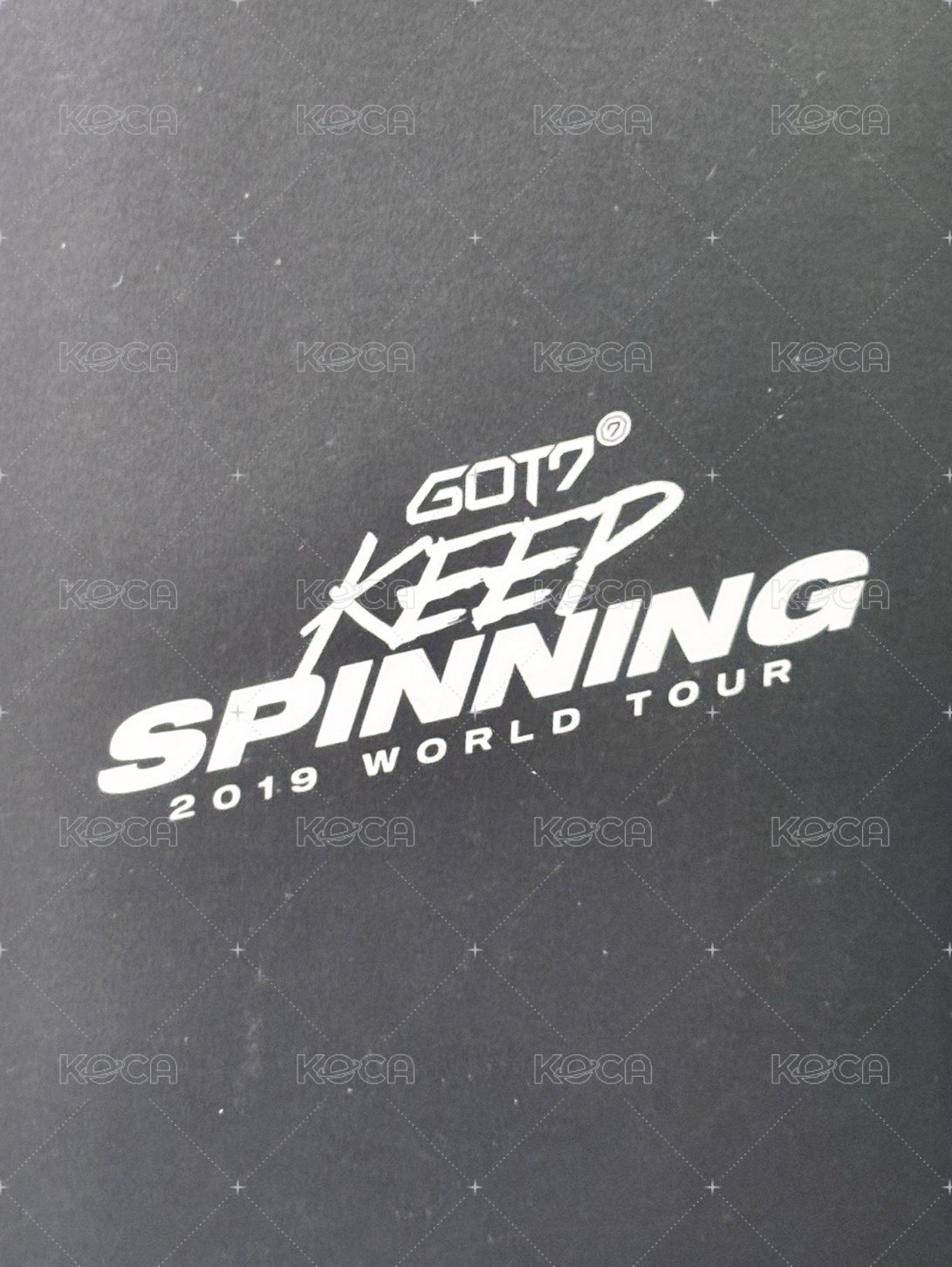 KEEP SPINNING 隨機卡 隨機拍立得 背面