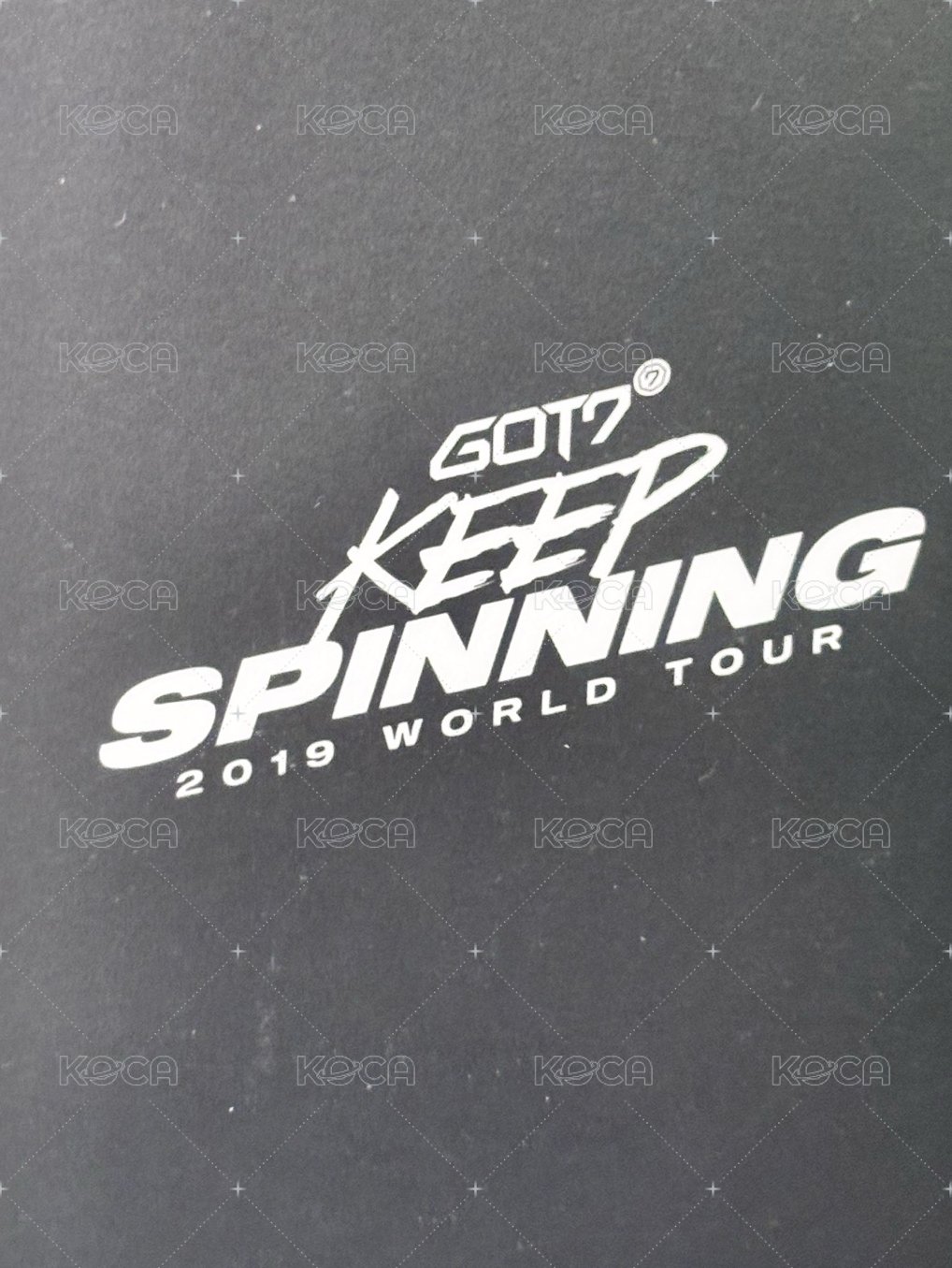 KEEP SPINNING 隨機拍立得 隨機卡  背面