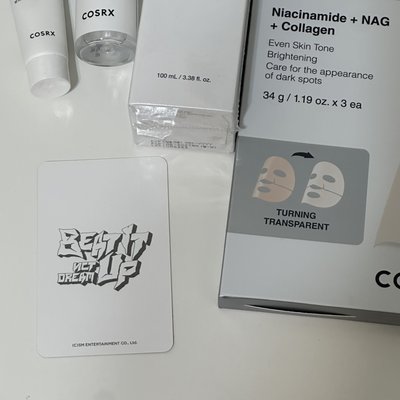 #售 cosrx一套+辰樂打歌卡