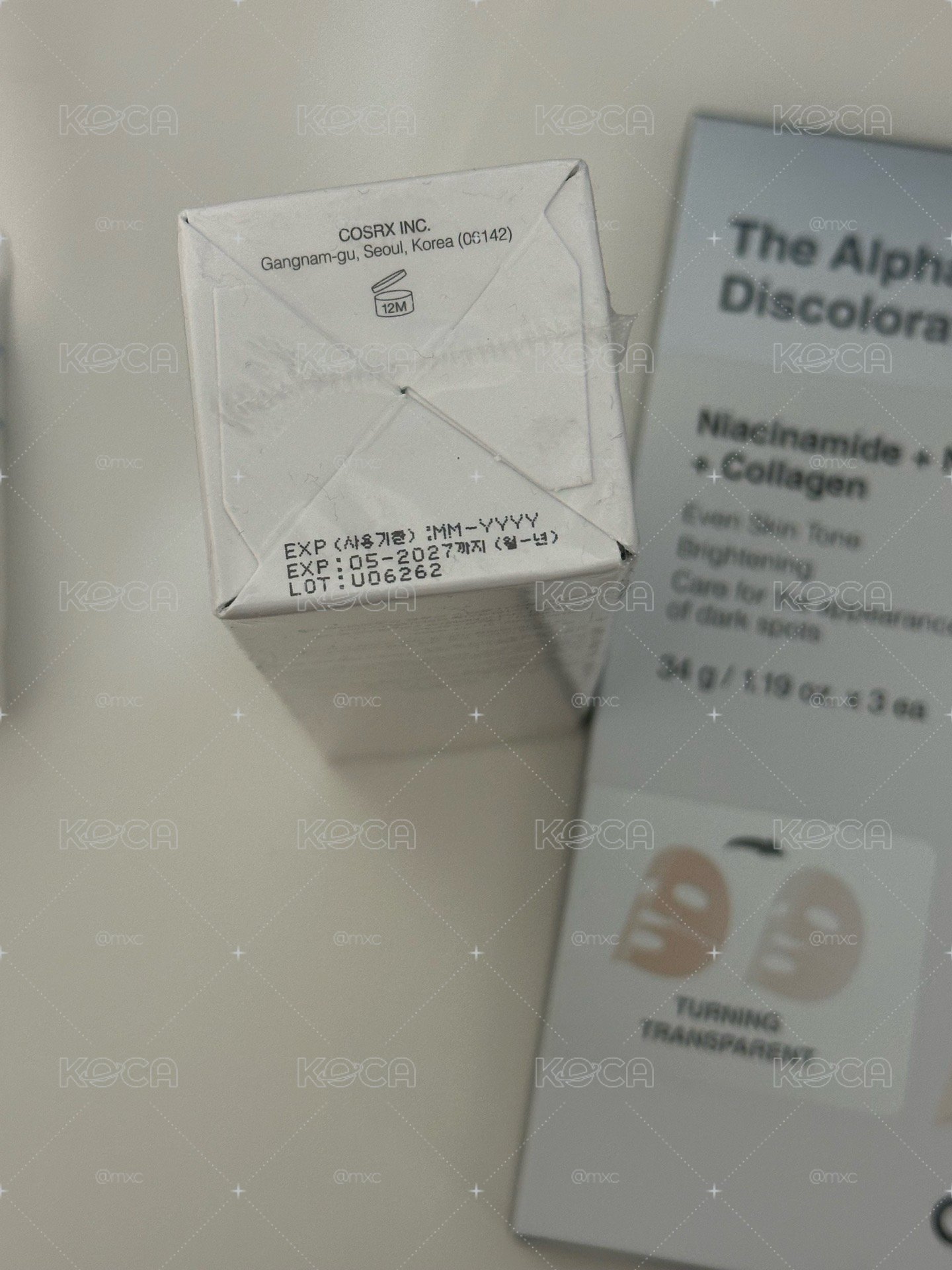 #售 cosrx一套+辰樂打歌卡
