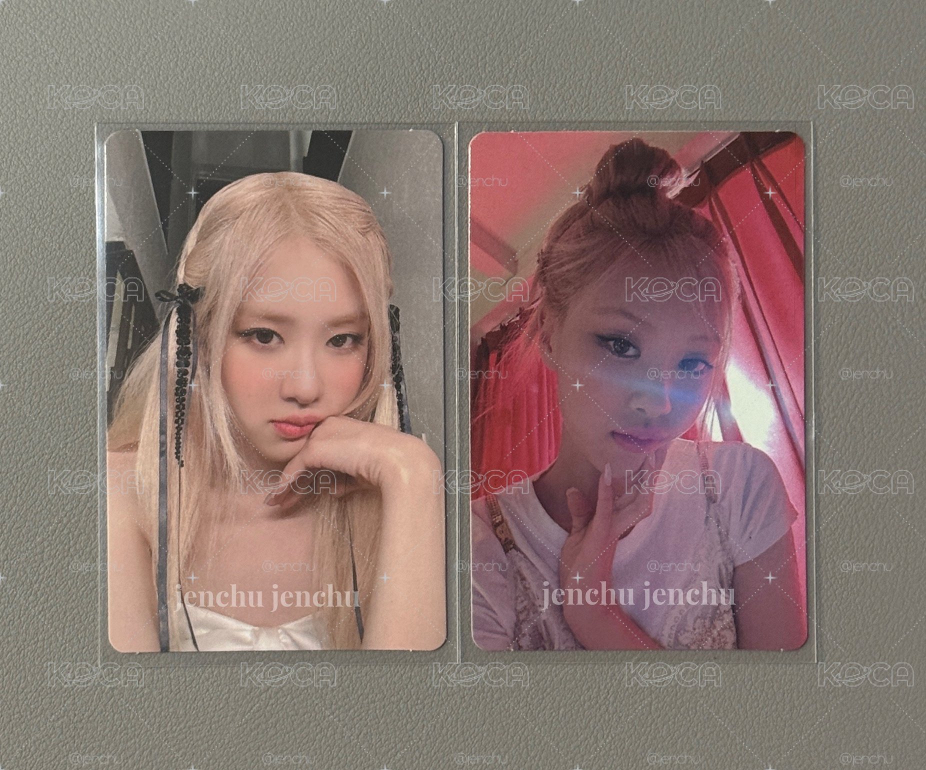  rosé 年曆卡