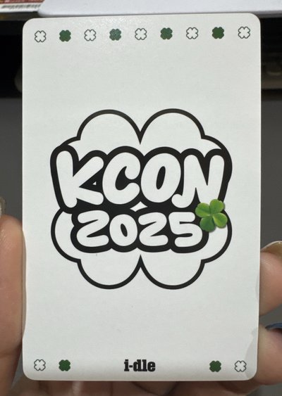 2025 Kcon La 隨機卡 