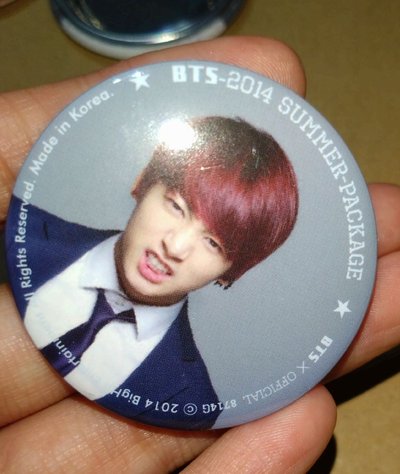 BTS  | 2014 夏寫徽章組 （缺Jimin）
