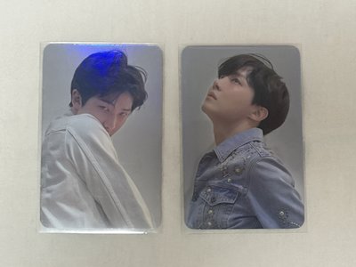 BTS LY轉 黑膠小卡（有明顯廠損