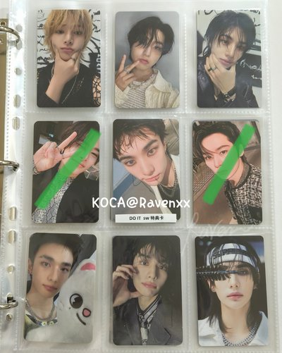 SKZ 專輯卡 特典卡 滿額卡 寅 辰 城 旻