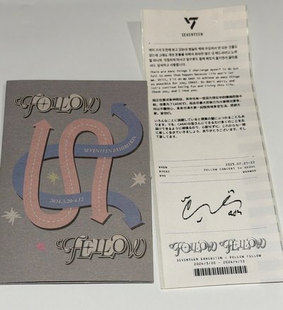 Seventeen Exhibitin Follow Fellow