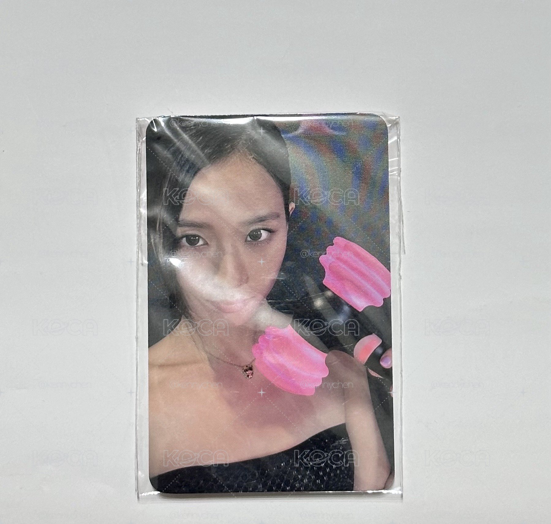 jisoo手燈卡