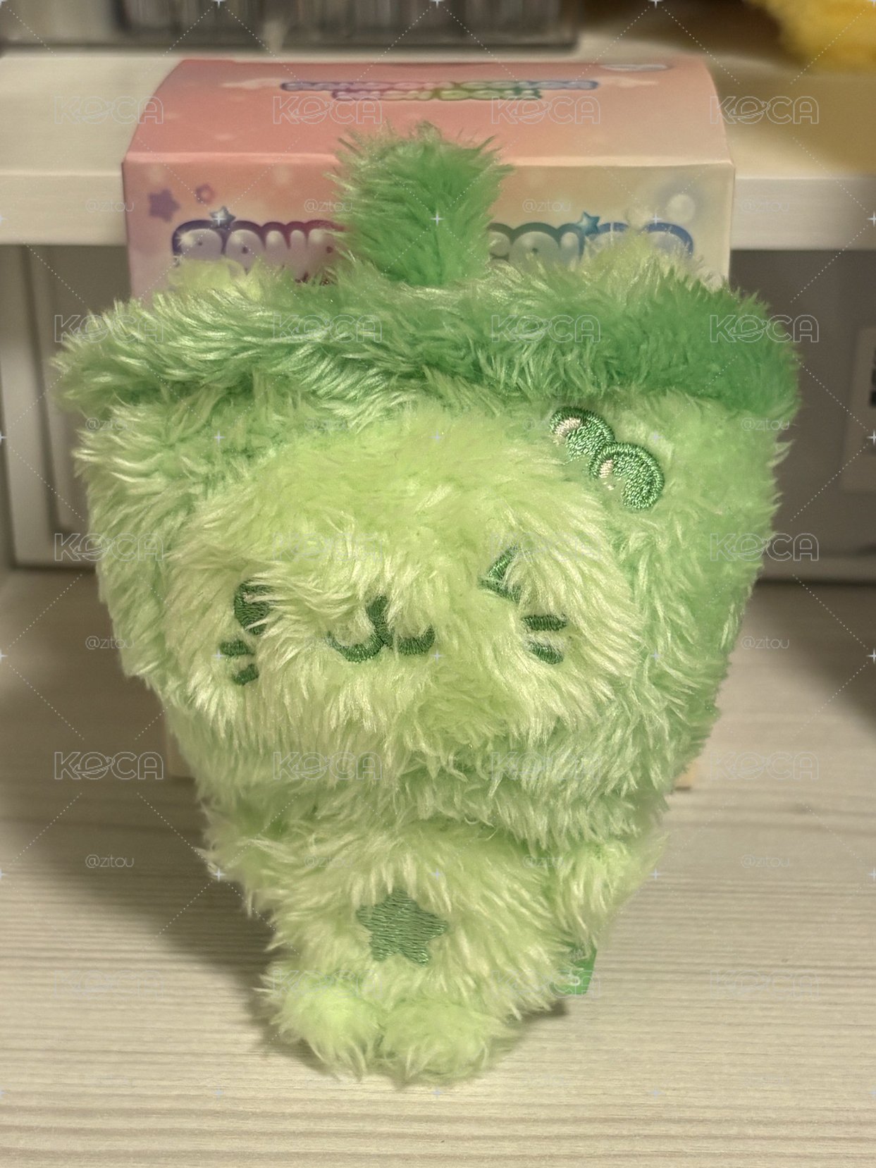 綠色奶茶貓