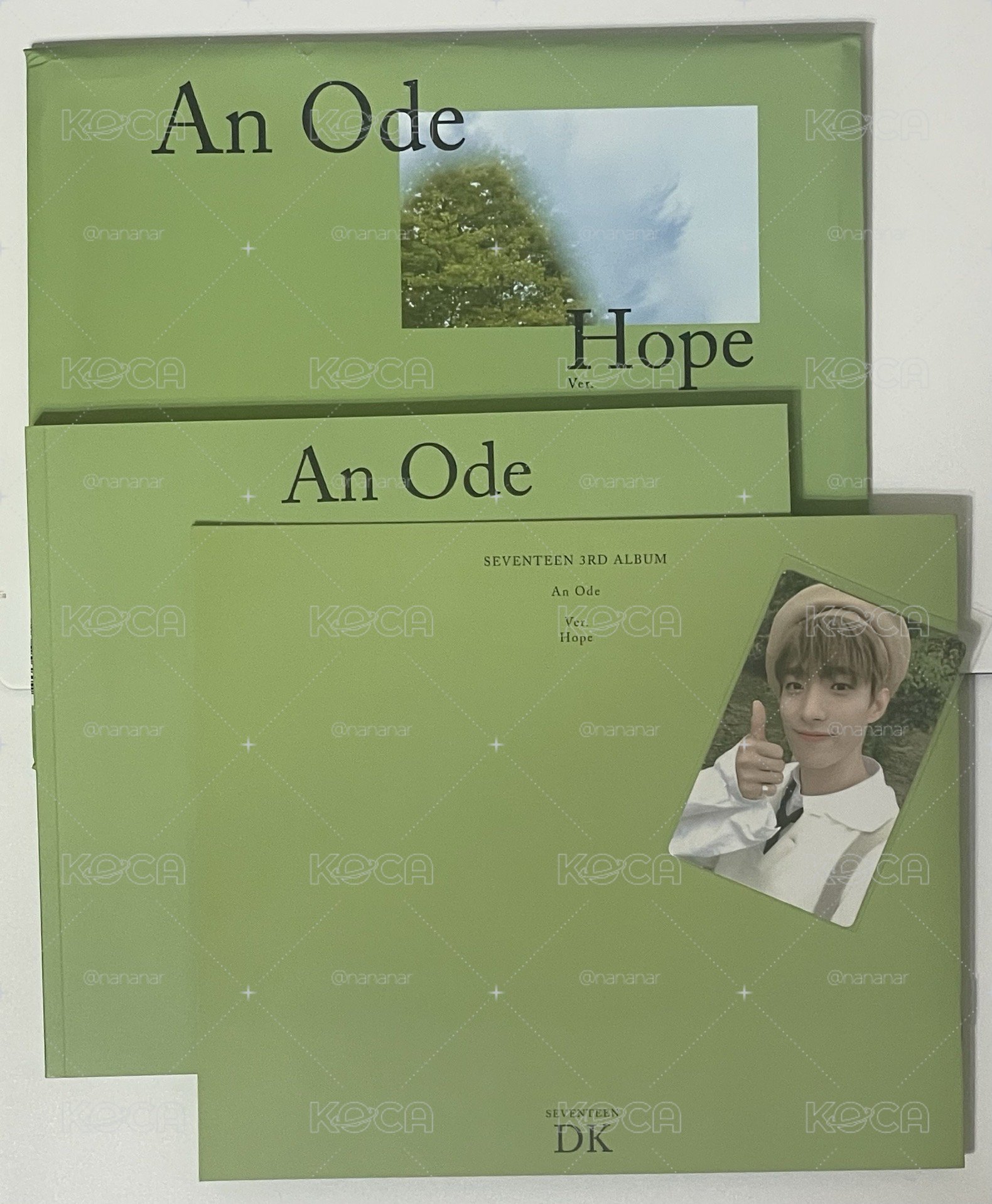 An Ode 綠版 DK
