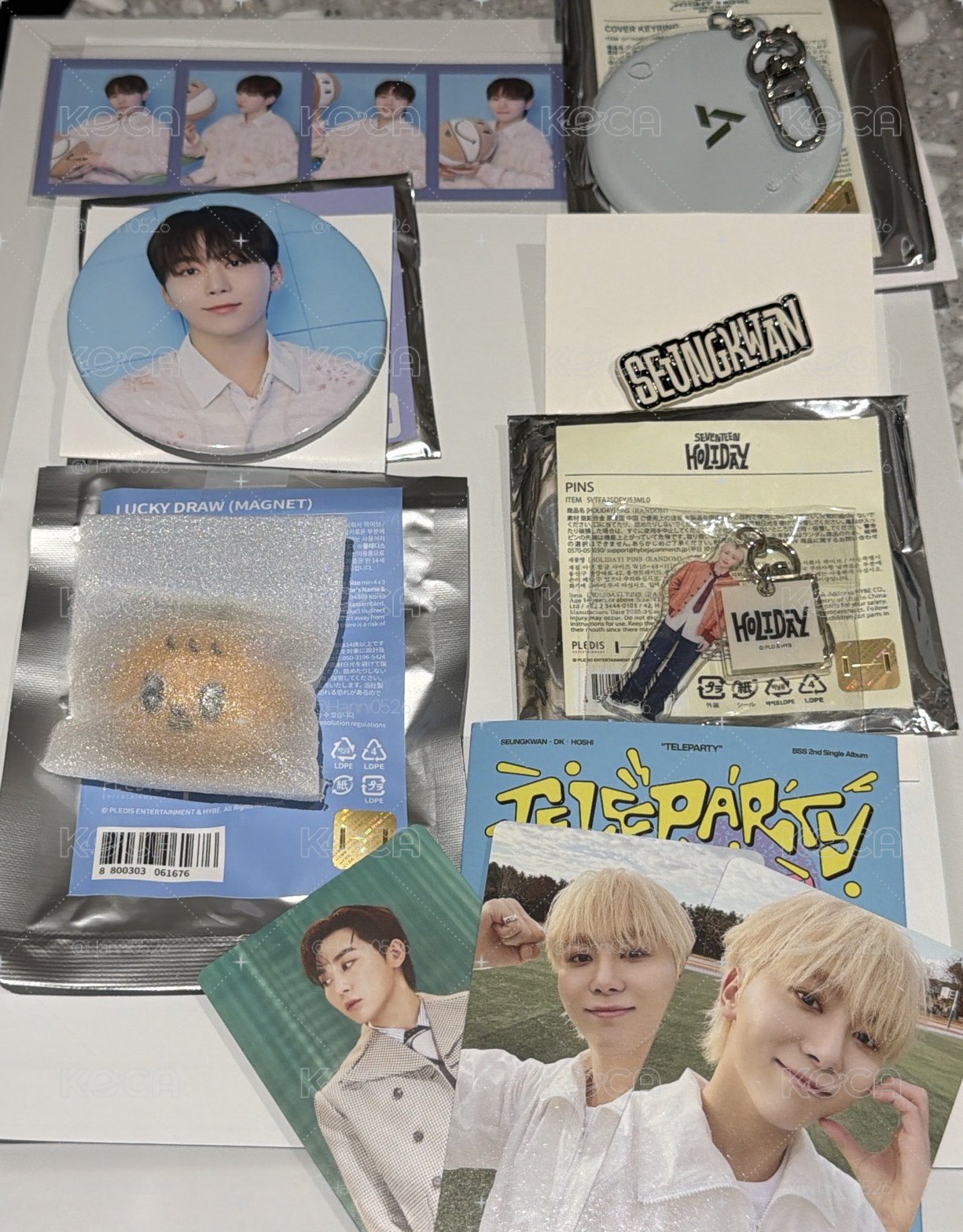 Seventeen 勝寛 right here Home Holiday Miniteen Teleparty
