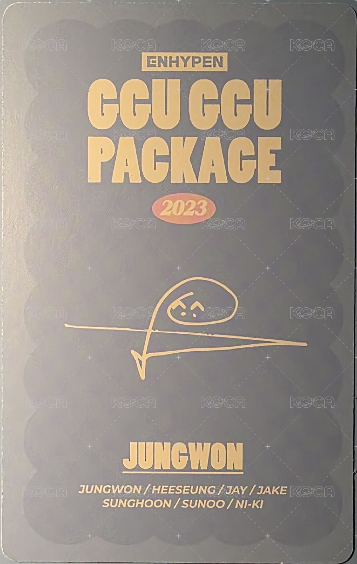 2023咕咕盒 隨機卡  背面