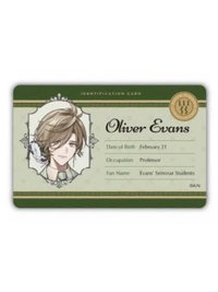 にじさんじ×日本百貨店 透明卡 Oliver日本百貨店合作小卡-橫款