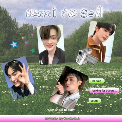 單曲二輯 a 專輯卡、迷七 ms 簽售卡、plan 專輯卡 