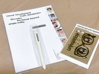 寫真書未拆+貼紙+筆