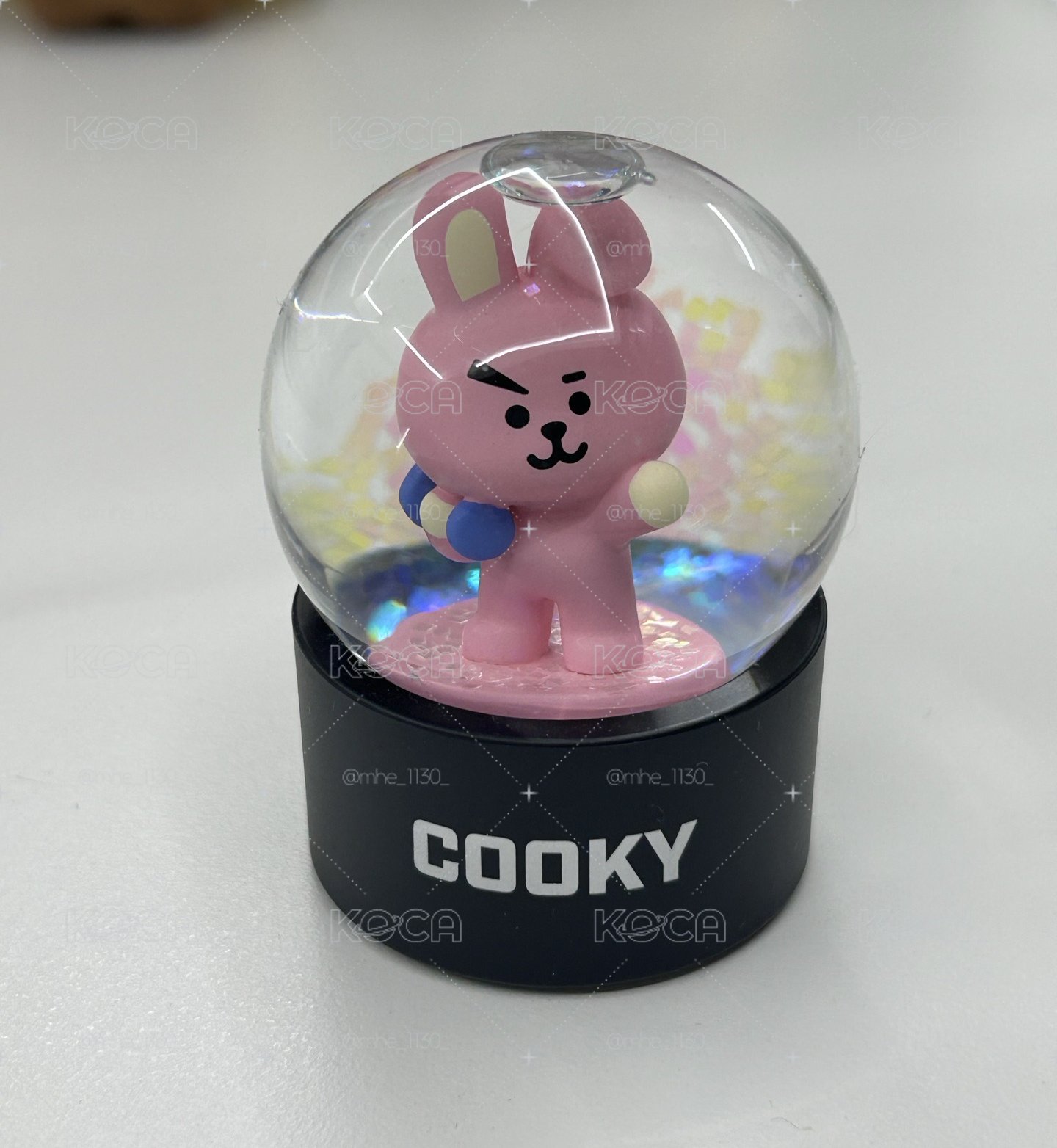 BT21 COOKY 雪花水晶球