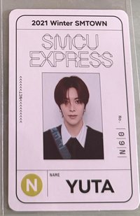 2021 Winter SMTOWN SMCU EXPRESS 專輯卡 