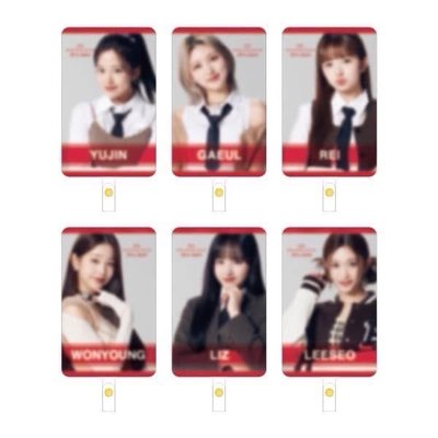 IVE安兪真手機吊牌 日本飯咪