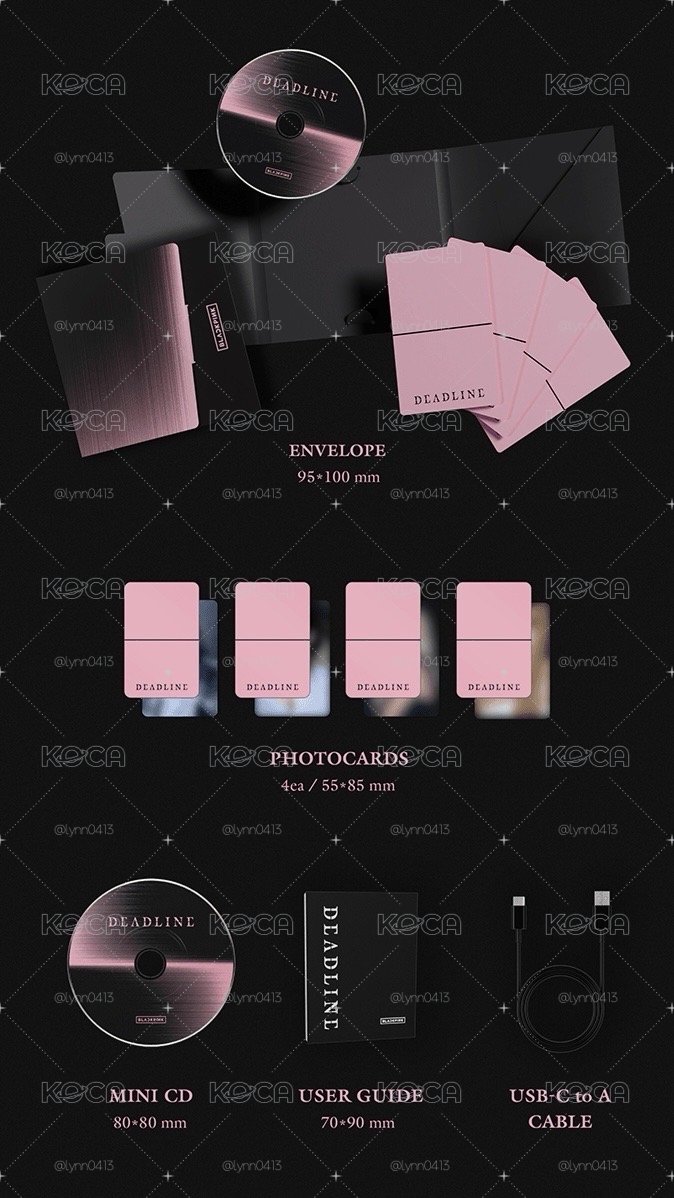BLACKPINK MOOD LIGHT 沙漏專 全新未拆