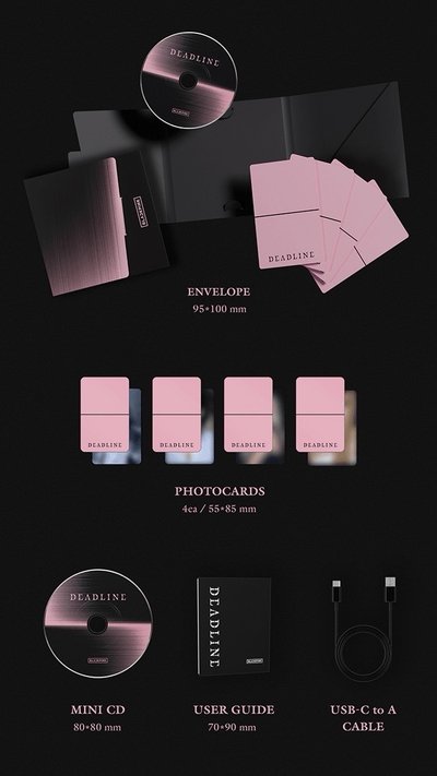 BLACKPINK MOOD LIGHT 沙漏專 全新未拆