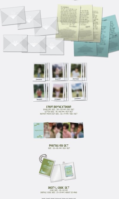 (韓通預購)BOYNEXTDOOR COLLECTED BOOK VOL.3 SET