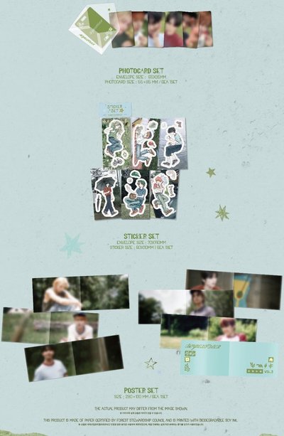 (韓通預購)BOYNEXTDOOR COLLECTED BOOK VOL.3 SET