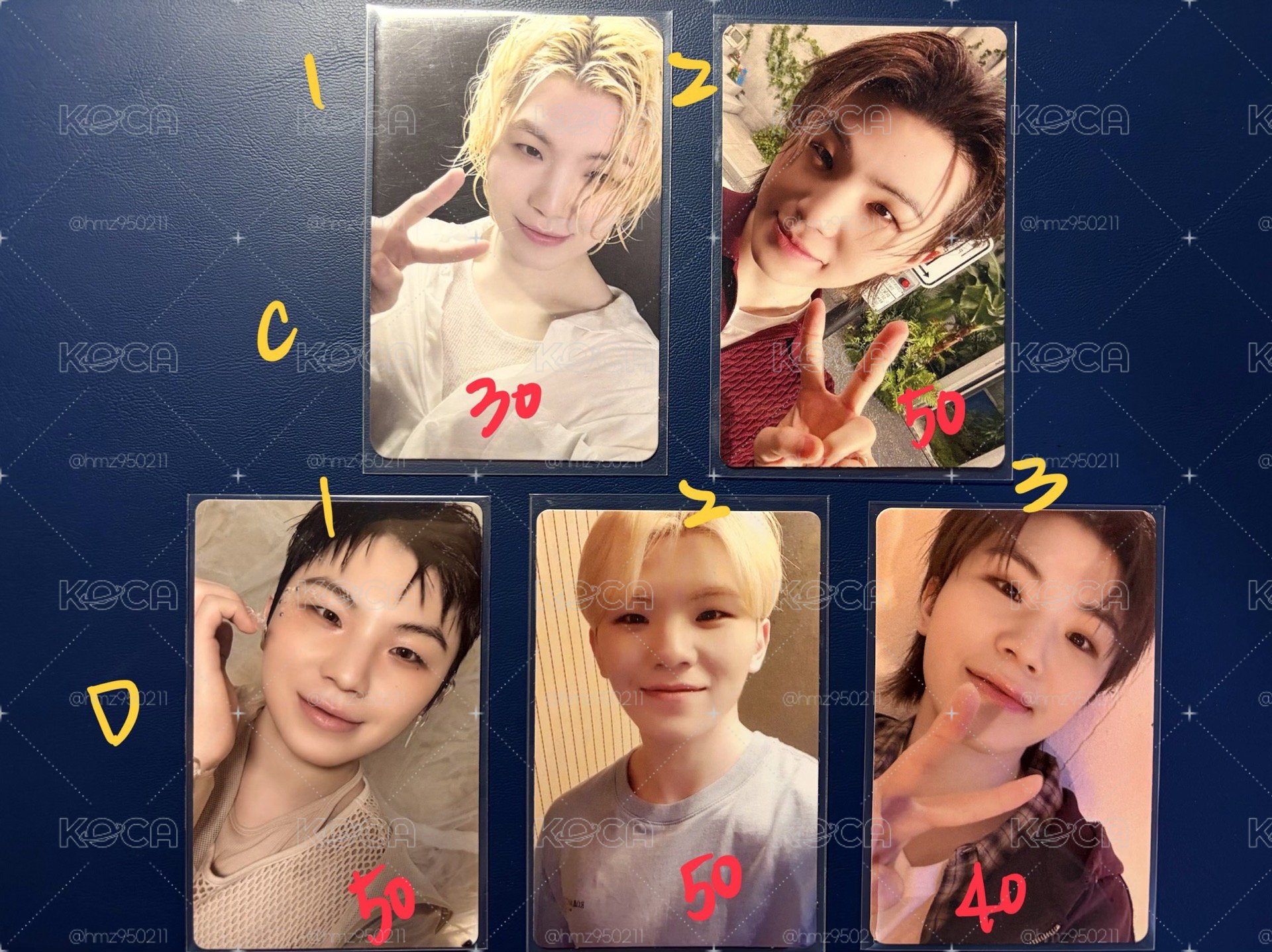 seventeen 勳小盤（兩張）