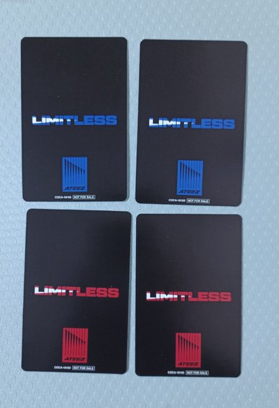 ATEEZ 整圖售 紅髮友榮 日專limitless 特典 小卡