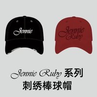 Jennie名創聯名 刺繡 棒球帽 