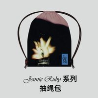 Jennie名創聯名 束口背包 