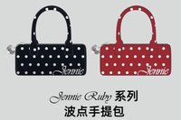 Jennie名創聯名 波點 手提包 