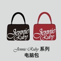 Jennie名創聯名 電腦包 