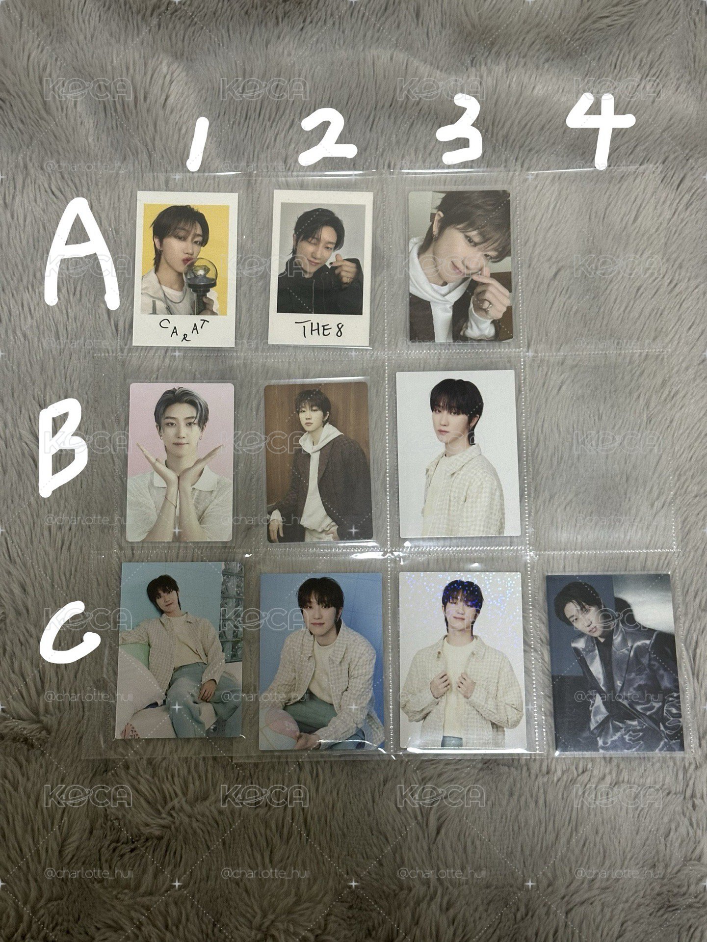 SEVENTEEN 小八 卡區