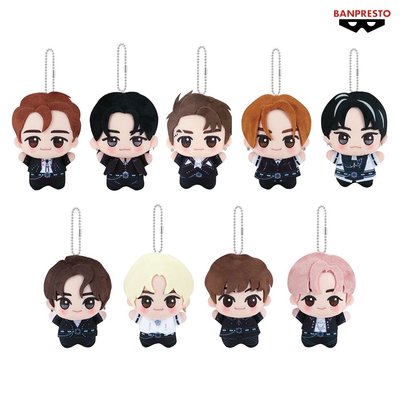 NCT 127 Sticker日本萬代景品娃娃 努努 小不點布偶 絨毛吊偶Johnny泰容 道英 在玹 應援棉花娃