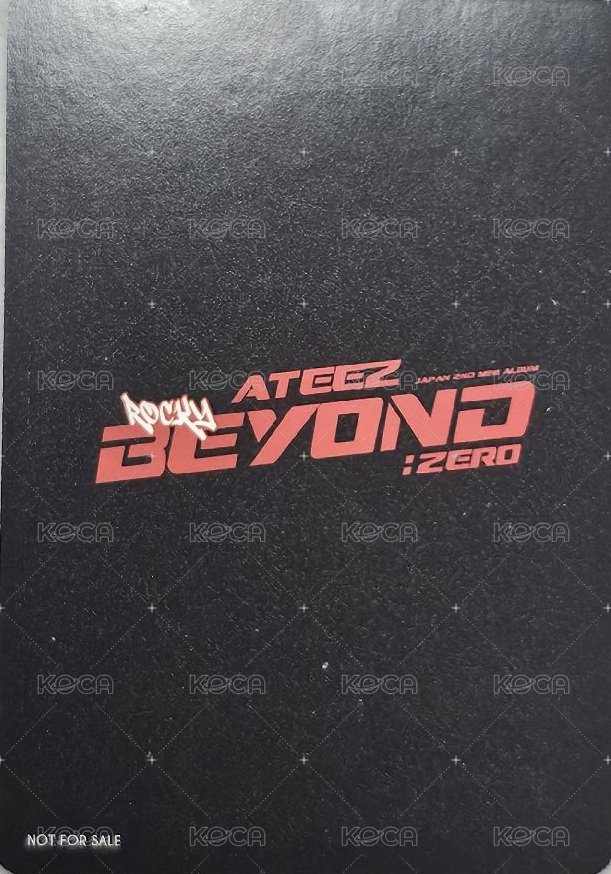 Beyond Zero 塔店 特典卡 A賞卡 背面