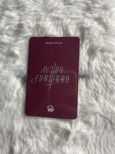 直出 jiwoo FORWARD sr 4.0 簽售卡 妖精滿額友