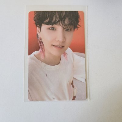 BTS suga butter小卡(贈空專)