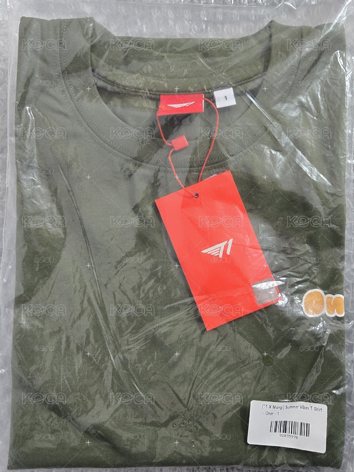 聯名款短T 全新吊牌未拆 ONER同款