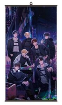 韓版小說3-6特裝 掛布海報 掛軸