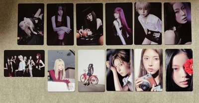 NMIXX BLUE VALENTINE 電子專 專卡