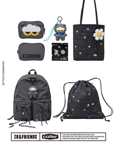 COLLER x ZO&FRIENDS聯名包包組