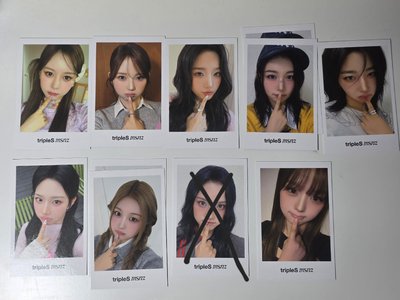 🟡tripleS 特典 入場卡 滿額卡