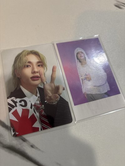 樂-STAR kms 1.0 簽售卡 Hyunjin 加 樂star 拍立得