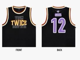 SANA、子瑜五巡籃球衣 全新未拆 