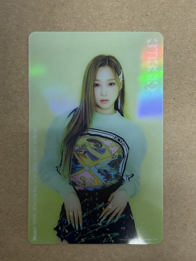 (瑕）aespa Giselle 吉吉 Black Mamba 隨機卡 日本sc隨機卡吉